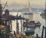 Emile Albert Gruppe, Gloucester Sunset -