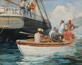 Anton Otto Fischer, I Hear You've Sold Your Ship, Captain! -