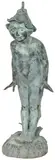 Edward Berge, Wild Flower -, Bronze with verdigris patina