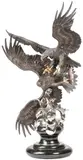 Chester Fields, Where Eagles Dare -, Bronze with polychrome patina