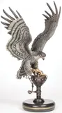 Chester Fields, Falcon Crest -, Bronze with polychrome patina
