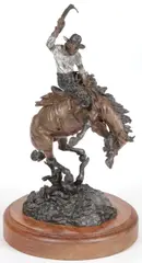 Jay Contway, Wyoming Centennial -, Cold painted bronze