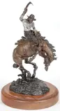 Jay Contway, Wyoming Centennial -, Cold painted bronze