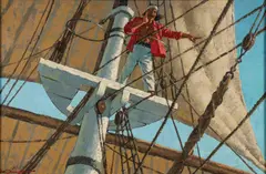 Arthur Sarnoff, Thar She Blows, Oil on canvas