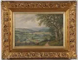 Herman Rhode, The Berkshires in Summer, Oil on canvas
