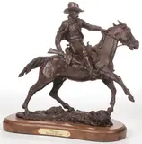 Jacks Bryant, Breakin, Bronze with brown patina