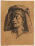 La Calera by Francisco Zúñiga, Lithograph, sold Apr 2022
