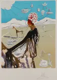 The Earth Goddess - by Salvador Dalí, Color lithograph on Arches paper, sold Apr 2022