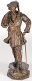 Auguste Poitevin, Peter the Great -, Gilt patinated metal