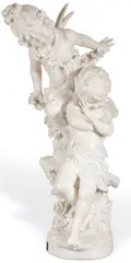 Cesare Lapini, The Tease, Carved marble