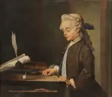 Jean-Baptiste-Siméon Chardin, Boy with a Spinning-Top, Oil on canvas