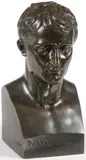 Antoine-Denis Chaudet, Portrait of Napoleon, Bronze with dark patina