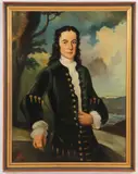 Portrait of a Gentleman by English School, Oil on canvas, offered Dec 2021