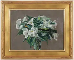 Zivko Zic, Floral Still Life, Oil on board