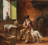 Aldo Affortunati, Cleaning the Musket