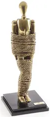 Irwin Hyman, Ego, Gilt bronze