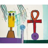 Alan Davie, MASK FOR THE PHANTOM OPUS 0.565M, oil on canvas