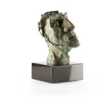 John Byrne, SATYR, bronze sculpture on marble base