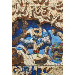 Paul Rooney, BOOKS, mixed media on paper