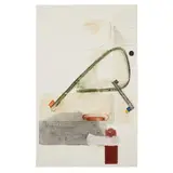 Felix Anaut, UNTITLED (LARGE ABSTRACT), 2008, oil and pencil on primed canvas