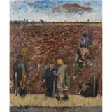 John G. Boyd, HARVEST FIELD, 1988, oil on canvas