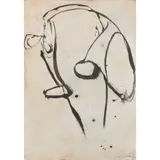 Stephen Goddard, TOTEM II, ink on paper