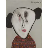 Pat Douthwaite, UNTITLED - PATTERNED JUMPER (FROM THE SPANISH HEAD SERIES)