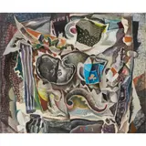 John Byrne, THE BLACK JUG, 1998, oil and pastel on canvas-board