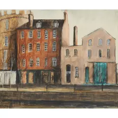 Stephanie Dees, WATERFRONT, LEITH, mixed media