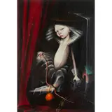 Heather Nevay, THE BETRAYAL, oil on board