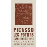 PICASSO LES POTIERS - CERAMICS EXHIBITION POSTER by Pablo Picasso, 1963, Lithograph, sold Apr 2023