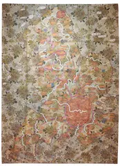 Grayson Perry, ENGLAND AS SEEN FROM LOCKDOWN IN ISLINGTON, 2021, Pigment print on cotton, 47/150
