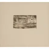 Elizabeth Blackadder, VENICE, 2013, Etching, P.P., aside from the edition of 40