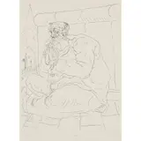 Peter Howson, LAST PRAYER, 1987, Etching, 28/100