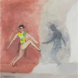 David Michie, MIDNIGHT TANGO SERIES II, 2011, oil on canvasboard