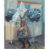 Brenda Mark, WOMAN OF LES SABLES, 1959, watercolour