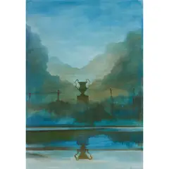 Hugh Buchanan, REFLECTED URN, TWILIGHT, 1998, oil on board