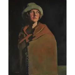 William Johnstone, VIOLET, 1922, oil on canvas