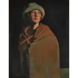 William Johnstone, VIOLET, 1922, oil on canvas