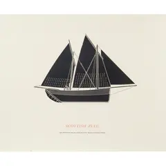 Ian Hamilton Finlay, SCOTTISH ZULU (COLLABORATION WITH DAVID BUTTON), 1970, Screenprint, ed. of around 400, printed at Girdwood and published by the Wild Hawthorn Press