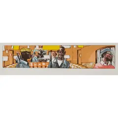 Ray Richardson, WEST SIDE SOCIAL, 2016, Screenprint, P.P.