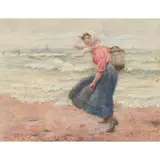 John McGhie, FISHER GIRL ON THE SHORE