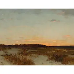 Alexander Kellock Brown, FROST ON THE MARSHES, oil on canvas