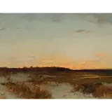 Alexander Kellock Brown, FROST ON THE MARSHES, oil on canvas