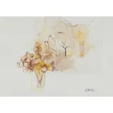 George Haig, 2nd Earl Haig, AUTUMN FLOWERS, mixed media