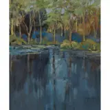 Perpetua M. Pope, GIGHA POOL, oil on canvas