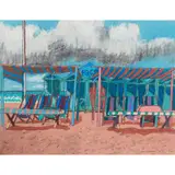 Leon Morrocco, BEACH SCENE