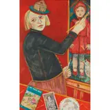 Joyce W. Cairns, THE MAGIC GATE, oil on board