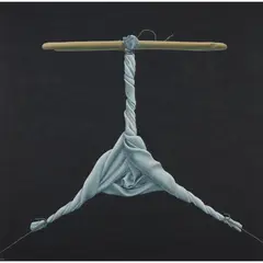 Alison Dunlop, TWIST I, oil on canvas