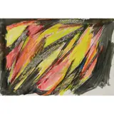 William Gear, UNTITLED - FEBRUARY 1967, mixed media